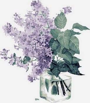 paint by numbers | Fresh Flowers | flowers intermediate | FiguredArt