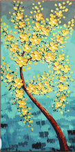 Load image into Gallery viewer, paint by numbers | Gold Money Tree | intermediate trees | FiguredArt
