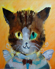 Load image into Gallery viewer, paint by numbers | Little Cat Angel | animals cats easy | FiguredArt