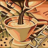 paint by numbers | Love Coffee | easy kitchen | FiguredArt