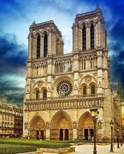 Load image into Gallery viewer, paint by numbers | Majestuous Notre Dame | advanced cities | FiguredArt