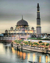 Load image into Gallery viewer, paint by numbers | Mosque | cities intermediate | FiguredArt