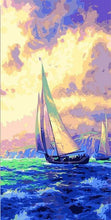 Load image into Gallery viewer, paint by numbers | Navigation | easy ships and boats | FiguredArt