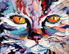 Load image into Gallery viewer, paint by numbers | Painted Cat | advanced animals cats | FiguredArt