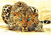 Load image into Gallery viewer, paint by numbers | Panther with Blue eyes | animals easy panthers | FiguredArt