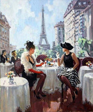 Load image into Gallery viewer, paint by numbers | Parisiennes in Paris | cities intermediate romance | FiguredArt