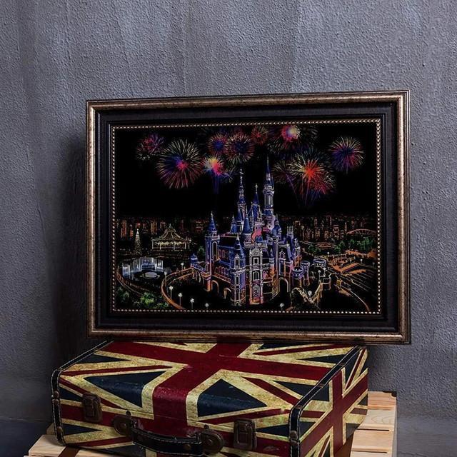 Scratch Painting - Yakushiji in Japan – Figured'Art