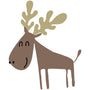 Paint by numbers | Children Painting kit Happy Deer | kids easy | Figured'Art