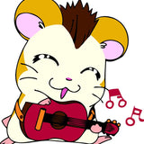 Paint by numbers | Children Painting kit Cat and Guitar | kids easy | Figured'Art