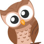 Paint by numbers | Children Painting kit Cute Owl with big eyes | kids easy | Figured'Art