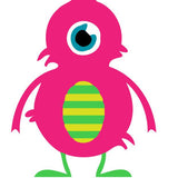 Paint by numbers | Children Painting kit Cyclops Monster | kids easy | Figured'Art