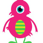 Paint by numbers | Children Painting kit Cyclops Monster | kids easy | Figured'Art