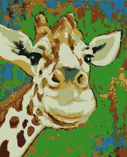 Load image into Gallery viewer, Paint by numbers | Children Painting kit Giraffe Drawing | kids easy | Figured&#39;Art