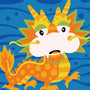 Paint by numbers | Children Painting kit Dragon | kids easy | Figured'Art