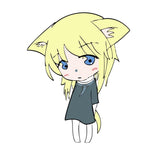 Paint by numbers | Children Painting kit Blonde girl | kids easy | Figured'Art