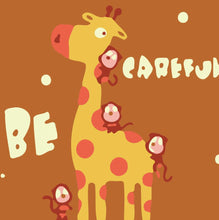 Load image into Gallery viewer, Paint by numbers | Children Painting kit Giraffe Be Careful | kids easy | Figured'Art