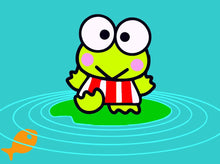 Load image into Gallery viewer, Paint by numbers | Children Painting kit Frog in the pond | kids easy | Figured'Art
