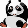 Paint by numbers | Children Painting kit Big Panda | kids easy | Figured'Art