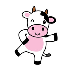 Load image into Gallery viewer, Paint by numbers | Children Painting kit Dancing Cow | kids easy | Figured&#39;Art