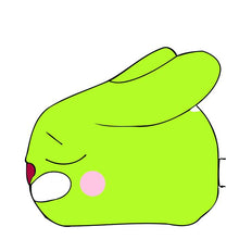 Load image into Gallery viewer, Paint by numbers | Children Painting kit Green rabbit | kids easy | Figured'Art
