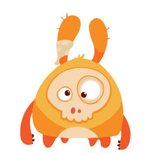Load image into Gallery viewer, Paint by numbers | Children Painting kit Crazy Monster | kids easy | Figured'Art