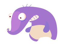 Load image into Gallery viewer, Paint by numbers | Children Painting kit Monster Not Happy | kids easy | Figured'Art