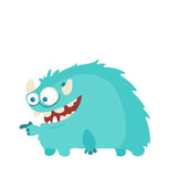 Paint by numbers | Children Painting kit Small Monster | kids easy | Figured'Art