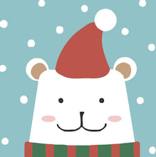 Load image into Gallery viewer, Paint by numbers | Children Painting kit Small Polar Bear | kids easy | Figured'Art