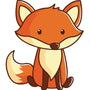 Paint by numbers | Children Painting kit Little fox | kids easy | Figured'Art