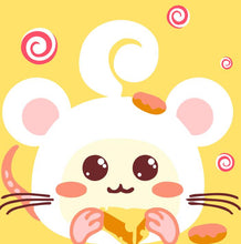 Load image into Gallery viewer, Paint by numbers | Children Painting kit Little Mouse | kids easy | Figured'Art