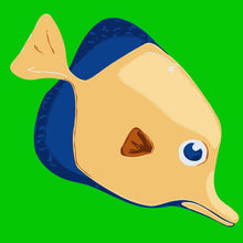 Load image into Gallery viewer, Paint by numbers | Children Painting kit Sea Fish | kids easy | Figured&#39;Art