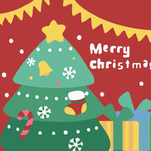 Load image into Gallery viewer, Paint by numbers | Children Painting kit Christmas tree | kids easy | Figured'Art