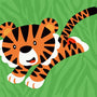 Paint by numbers | Children Painting kit Tiger | kids easy | Figured'Art