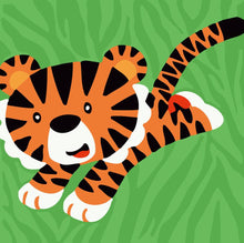Load image into Gallery viewer, Paint by numbers | Children Painting kit Tiger | kids easy | Figured'Art