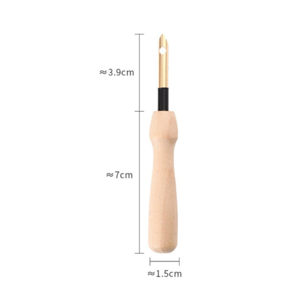 Punch Needle Kit - Gold Earring