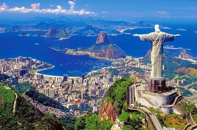 paint by numbers | Rio de Janeiro in Brazil | advanced cities landscapes | FiguredArt