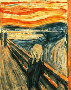 paint by numbers | Scream | advanced famous paintings | FiguredArt