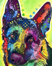 Load image into Gallery viewer, paint by numbers | Star Dog | advanced animals dogs Pop Art | FiguredArt