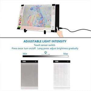 A4-LED Light Pad For 5D Diamond Paintings - DiamondByNumbers
