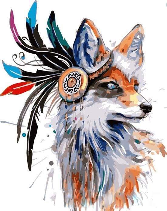 Tribal Fox Art