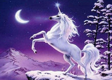 Load image into Gallery viewer, paint by numbers | Unicorn and Moon | advanced animals unicorns | FiguredArt