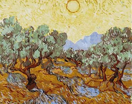 paint by numbers | Van Gogh St Remy | advanced famous paintings landscapes new arrivals | FiguredArt