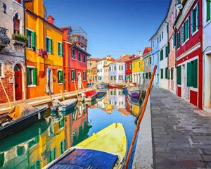 paint by numbers | Venice Italy | cities intermediate | FiguredArt