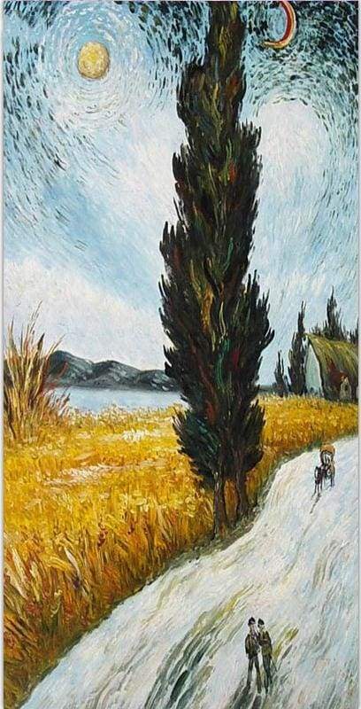 paint by numbers | Wheat Field Under The Sun | advanced landscapes | FiguredArt