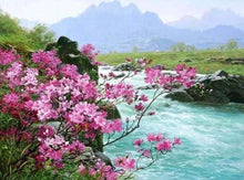 Load image into Gallery viewer, paint by numbers | Wild River | advanced flowers landscapes | FiguredArt