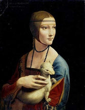 Load image into Gallery viewer, paint by numbers | Woman and her Animal | advanced famous paintings new arrivals portrait | FiguredArt
