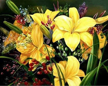 Load image into Gallery viewer, paint by numbers | Yellow Clivia | easy flowers | FiguredArt